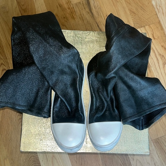 Rick Owens X Knee High Stocking Sneaker - Picture 2 of 5